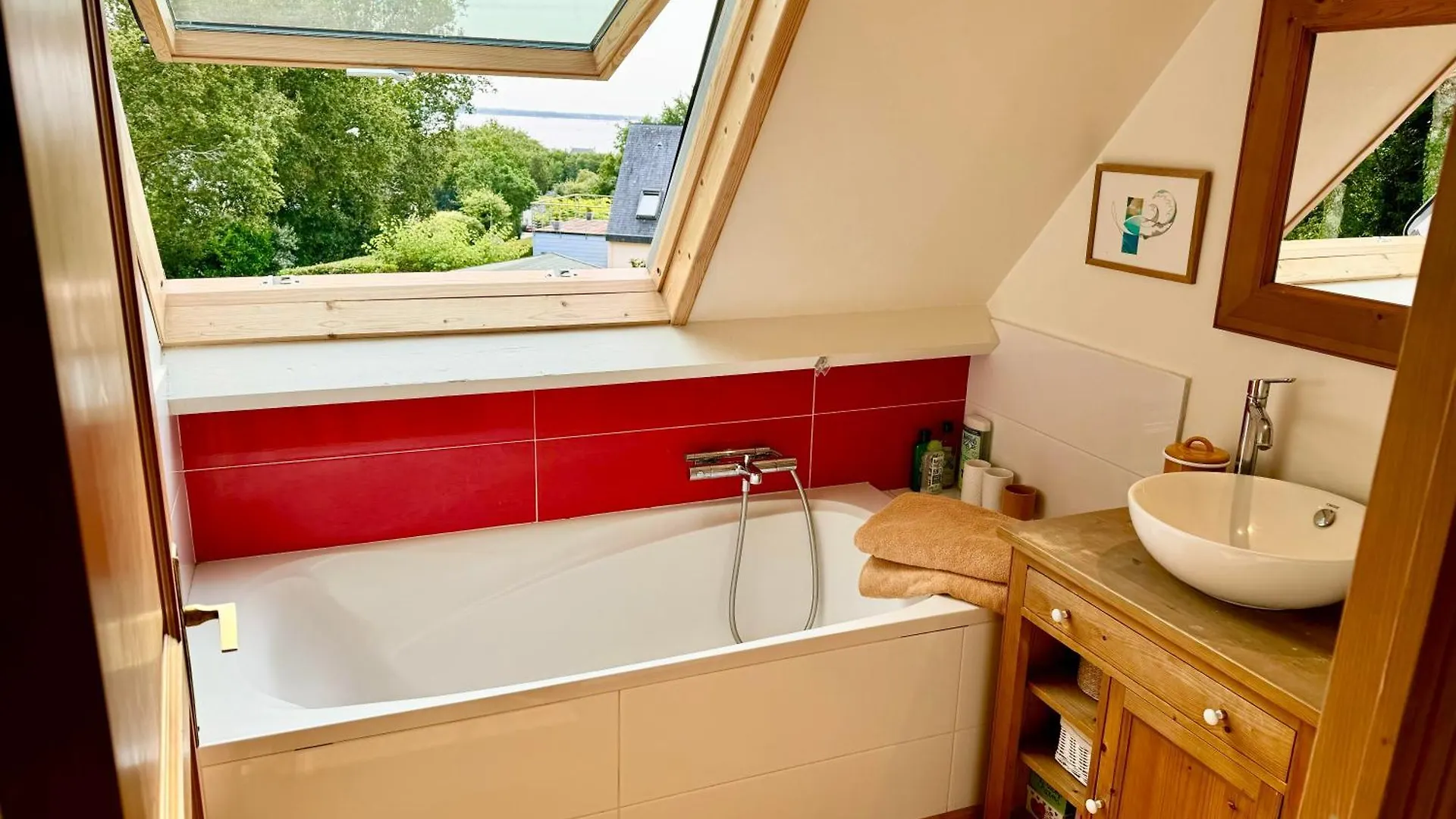 Chambre Les Oliviers Fouesnant Frühstückspension