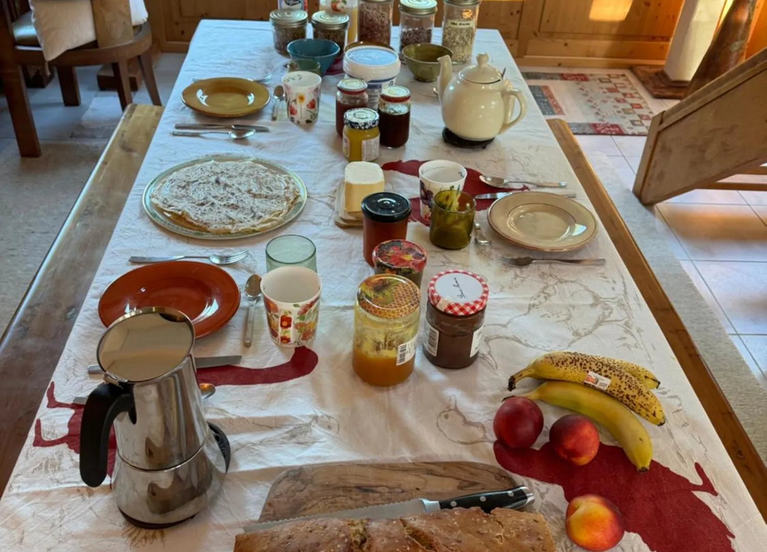 Frühstückspension Chambre Les Oliviers Fouesnant